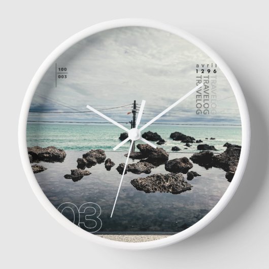 travelog_3 壁時計 (正面)