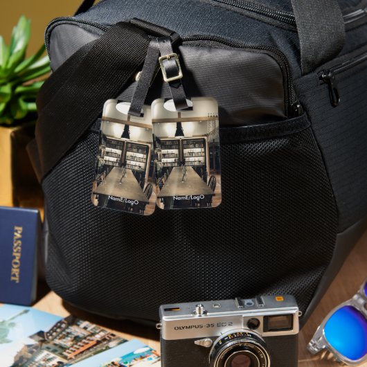 travelog_4 ラゲッジタグ (正面&裏面)
