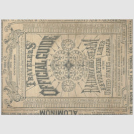 Travelor's Guide Decopage紙 薄葉紙