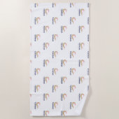 Traveluxe Ignite at Sea Beach Towel ビーチタオル (正面)