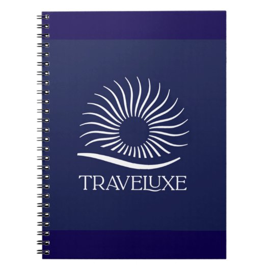 Traveluxe Logo Notebook ノートブック (正面)