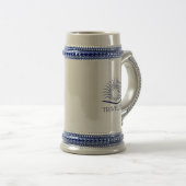 Traveluxe Logo Stein ビールジョッキ (正面右)