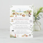 Traverse City Bachelorette Weekend Itinerary 招待状 (スタンド正面)