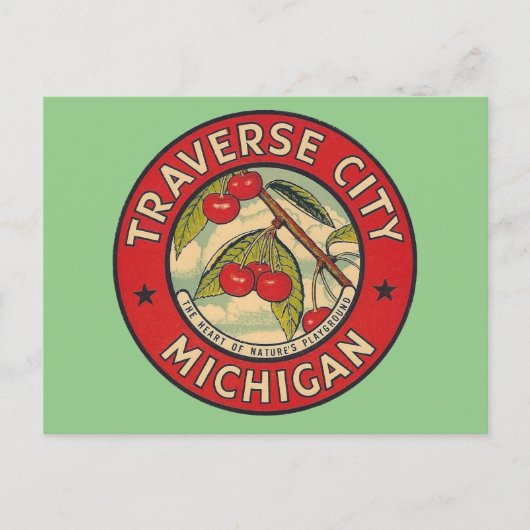 Traverse City, Michigan - Postcard ポストカード (正面)