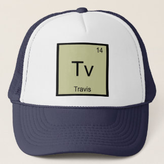 Travis名化学元素周期表 キャップ