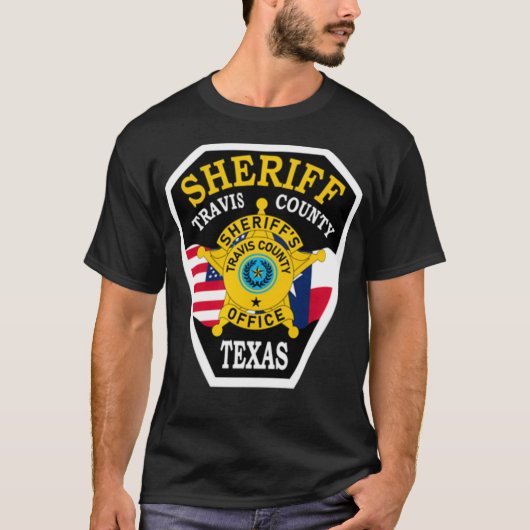 Travis County Sheriff's Office(TCSO) Tシャツ (正面)