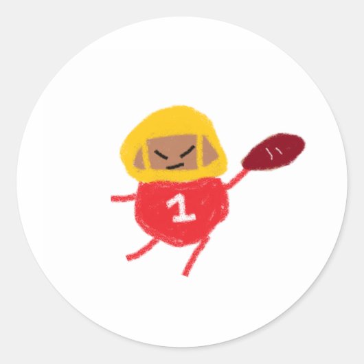 Travis Kale Spudball ラウンドシール (正面)