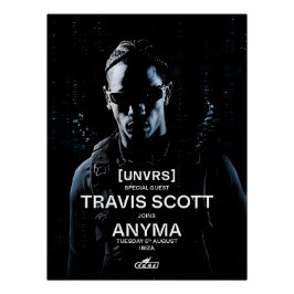 Travis Scott - Anyma - [UNVRS] Poster ポスター
