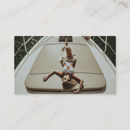 Travlogger Influencer Content Creatorの写真 名刺 (正面)