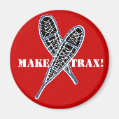 Traxを作れ！スノーシューズのプロモマグネットが靴を履いた！ マグネット (正面)