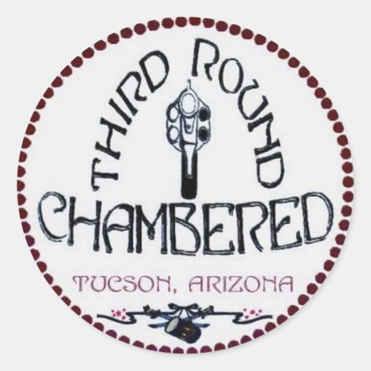 TRCステッカー001 ラウンドシール (正面)