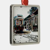 TRCネオンストリートカーアットストーンスクエアプレミアムオーナメント メタルオーナメント (右)