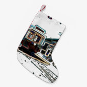 TRCネオン市電at stnスモールクリスマスストッキング スモールクリスマスストッキング (正面 (吊り時))