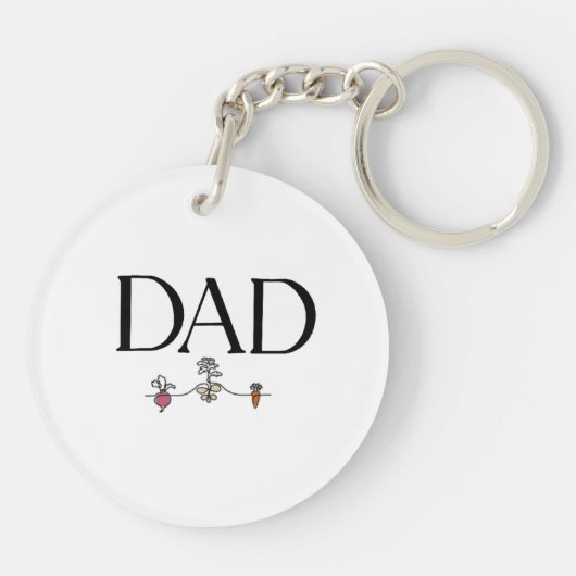 TRC Dad Keychain キーホルダー (裏面)