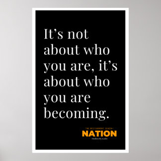 TRC Nation Who To Be Poster ポスター