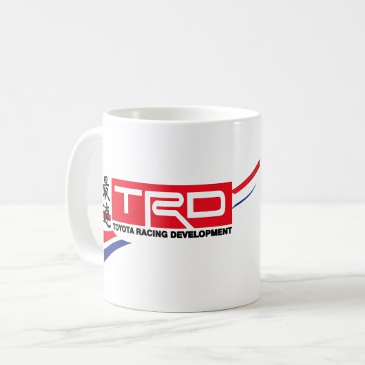 TRDトヨタレース開発 コーヒーマグカップ (正面左)