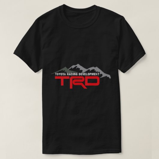 TRDレース開発ロゴタンクTop1075.png Tシャツ (デザイン正面)