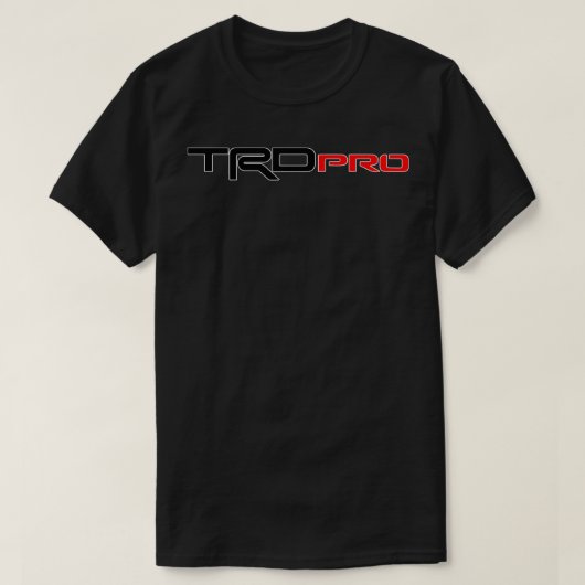 TRD PROプルオーバー Tシャツ (デザイン正面)