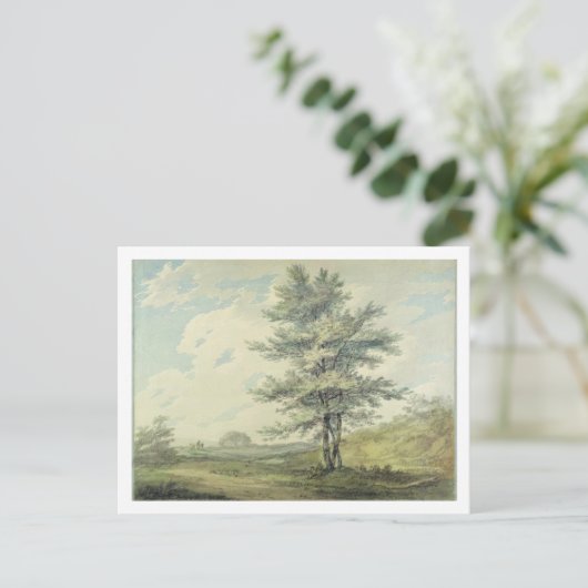 TreのヨセフMallordウィリアムターナー|の景色 ポストカード (スタンド正面)