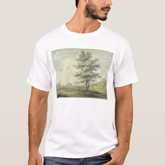 TreのヨセフMallordウィリアムターナー|の景色 Tシャツ (正面)