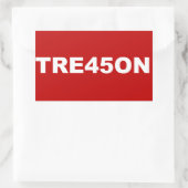 TRE45ON通常ステッカー 長方形シール (バッグ)