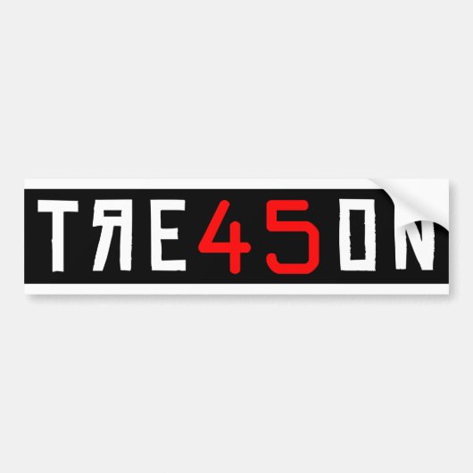 TRE45SONのバンパーステッカー バンパーステッカー (正面)