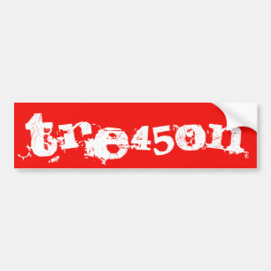 Tre45sonのバンパーステッカー バンパーステッカー