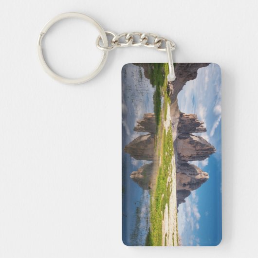 Tre Cime di Lavaredo/Drei Zinnen Dolomite mountain キーホルダー (正面)