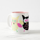 Tre Ugglor ツートーンマグカップ (正面左)