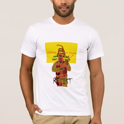 treadonmeのコピー、rsist tシャツ (正面)