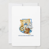 Treasure Chest Map Boat Birthday Invitation 招待状 (裏面)