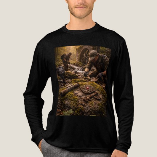 Treasure Hunter Metal Detector トライブレンドＴシャツ (正面)