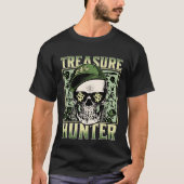 Treasure Hunter Metal detector Graffiti Detectoris Tシャツ (正面)
