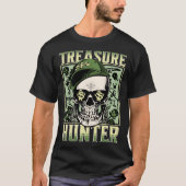 Treasure Hunter Metal detector Graffiti Detectoris Tシャツ (正面)