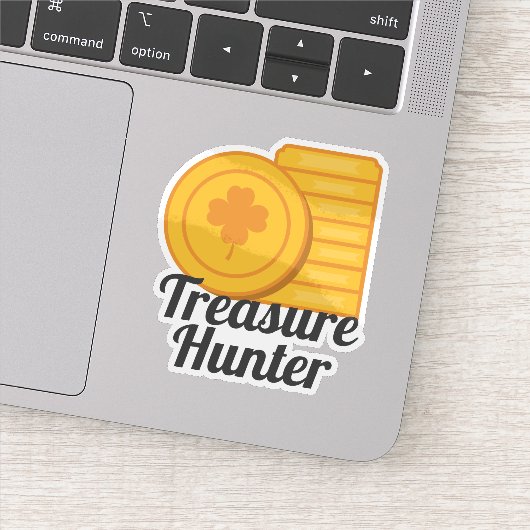 Treasure Hunter St Patrick's Day Gold Coins シール (詳細)