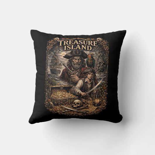 Treasure Island クッション (裏面)