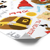 Treasure Island Party Pirate Poster ポスター (角)