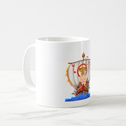 Treasure ship コーヒーマグカップ (正面左)
