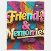 "Treasured Friendship" フリースブランケット (正面)