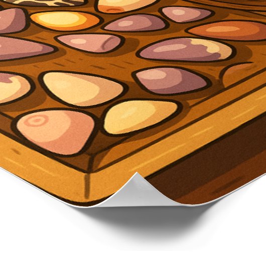 Treasures on the table ポスター (角)