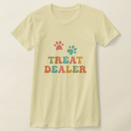 Treat Dealer – 犬カラフル好き Tシャツ