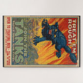 Treat 'em rough – 戦車に参加 ジグソーパズル (横)