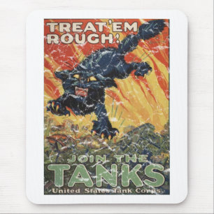 Treat 'Em Rough-1918 動揺して - マウスパッド