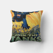 Treat 'em Rough - Join the Tanks クッション (裏面)