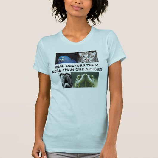 Treat More Than実質の博士複数の種 Tシャツ (正面)