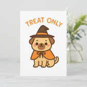 Treat Only: ハロウィンパップエディション 招待状 (スタンド正面)
