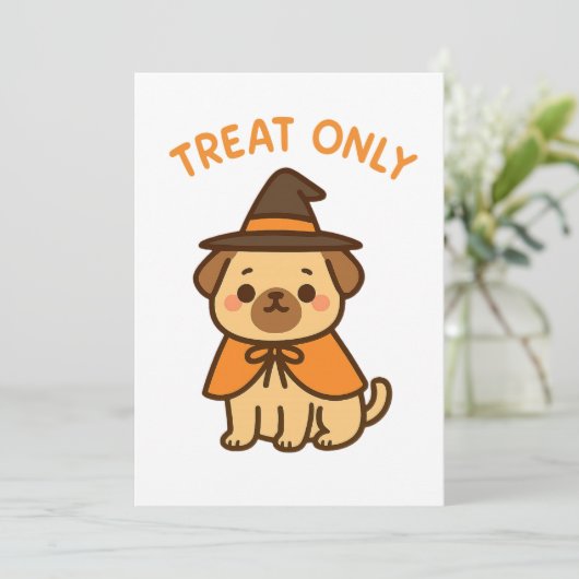 Treat Only: Halloween Pup Edition 招待状 (スタンド正面)