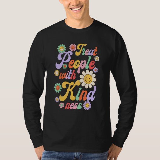 Treat People With Kindness    Cute Kind Trending Tシャツ (正面)