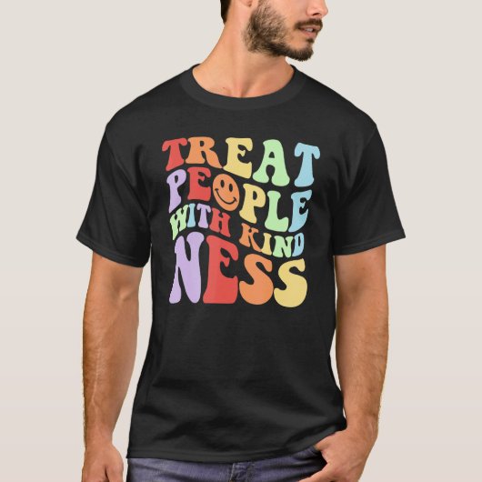 Treat People With Kindness TPWK Trendy Preppy 3 Tシャツ (正面)
