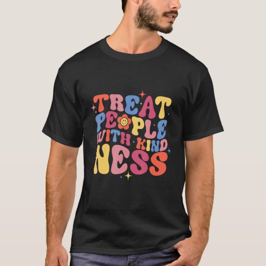 Treat People With Kindness Trendy TPWK Preppy Tシャツ (正面)